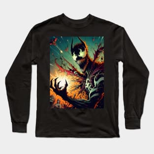 Embrace Darkness with Spawn: Legendary Art and Hellspawn Designs Await! Long Sleeve T-Shirt